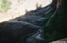 Hikers Rest on Grotto Trail Zion National Park