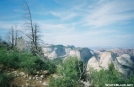 Zion National Park View from West Rim Trail on Horse Pasture Plateau