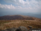 Hump Mountain looking North along AT by cabeza de vaca in Trail & Blazes in North Carolina & Tennessee