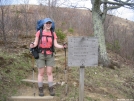 Princess Leah before summitting Max Patch 03APR2007 by cabeza de vaca in Section Hikers