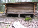 "The Basement" at the new Roaring Fork Falls Shelter 03APR2007 by cabeza de vaca in North Carolina & Tennessee Shelters