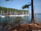View of Augusta Sail Club from old Bartram Trail