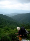 Cabeza de Vaca on Firescald Knob 26JUN2005 by cabeza de vaca in Section Hikers