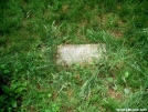 Dedication Stone at Shelton Grave Site 25JUN2005