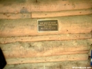 Flint Mountain Shelter Dedication Plaque 25JUN2005 by cabeza de vaca in North Carolina & Tennessee Shelters