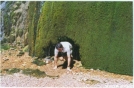 HUD exiting base of  Ribbon Falls in Grand Cayon