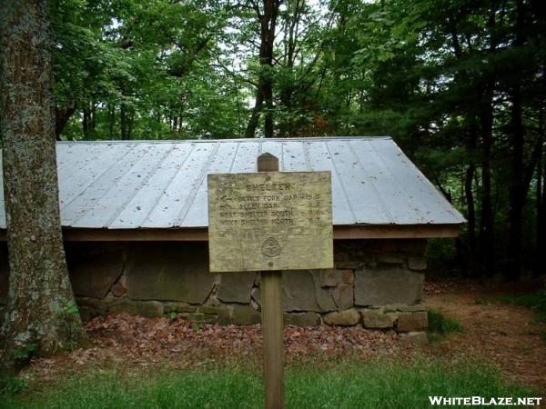 Little Laurel Shelter Information Sign