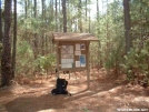 Bartram Trail trailhead board at Petersburg Campground