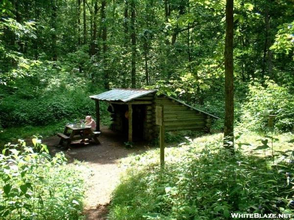 Princess Leah at Spring Mountain Shelter 27JUN2005