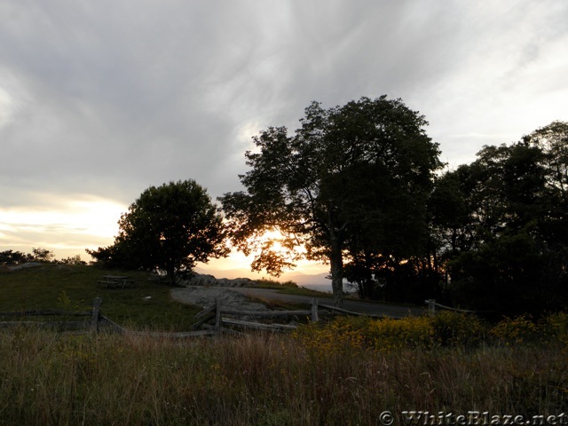 MST Sunset from Doughton Park