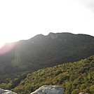 Calloway Peak from a distance (left peak)