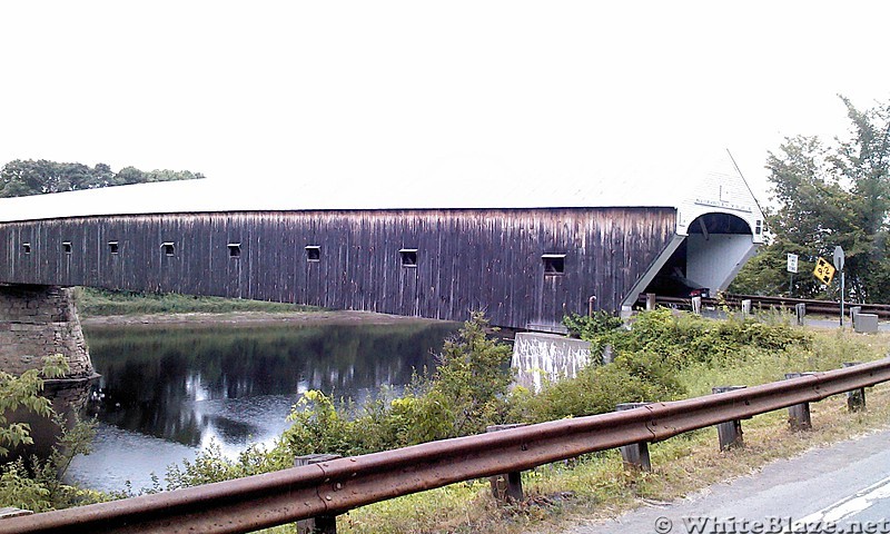 the longest covered bridge in the US( NH)