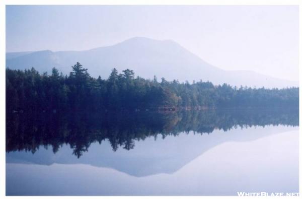 katahdin from dacey pond