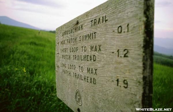 trail sign