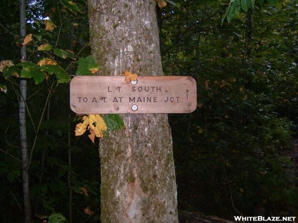 LT sign north of Maine Junction