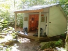 Spruce Ledge Camp - Long Trail VT by Rough in Vermont Shelters