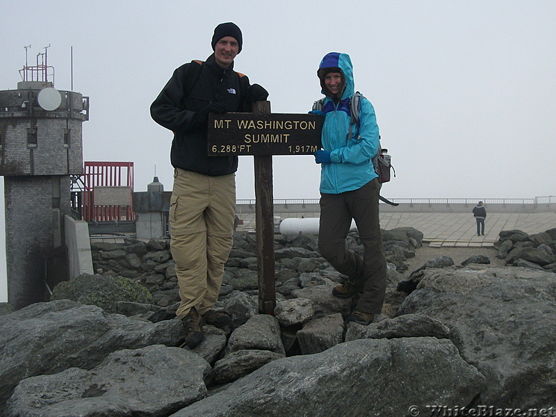 My brother and I at Mt. Washington