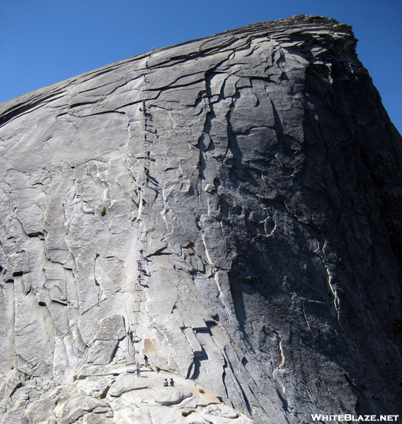 Cables at Half-Dome