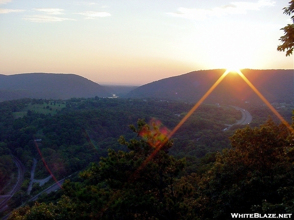 Weaverton Cliffs At Sunset