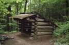 Cable Gap Shelter by Rowdy Yates in North Carolina & Tennessee Shelters