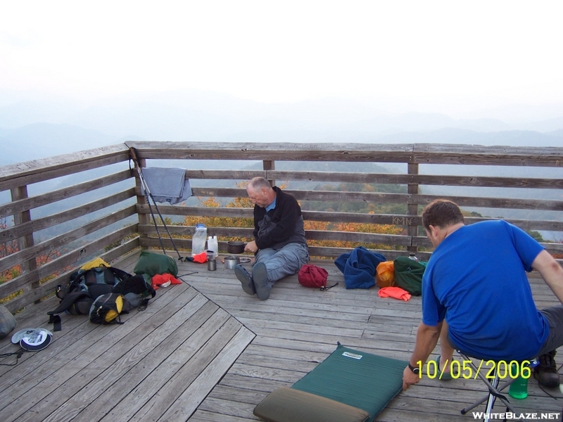 Dinner At Wesser Bald