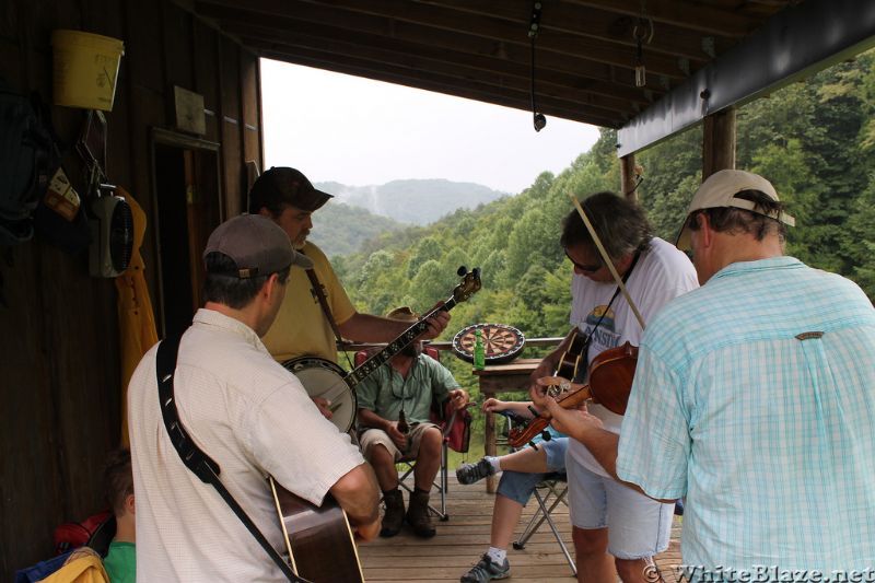 That's me picking the banjo