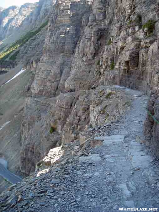 day hike highline trail glacier park