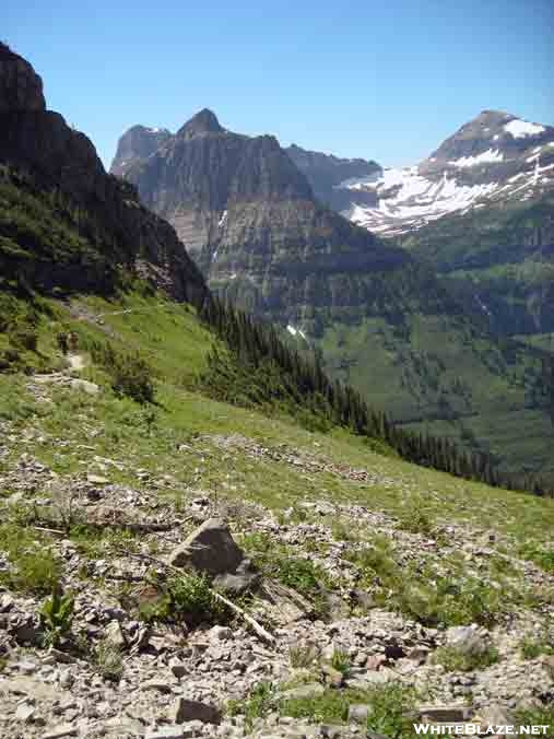 day hike highline trail glacier park