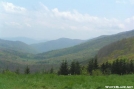 View from OverMountain Shelter