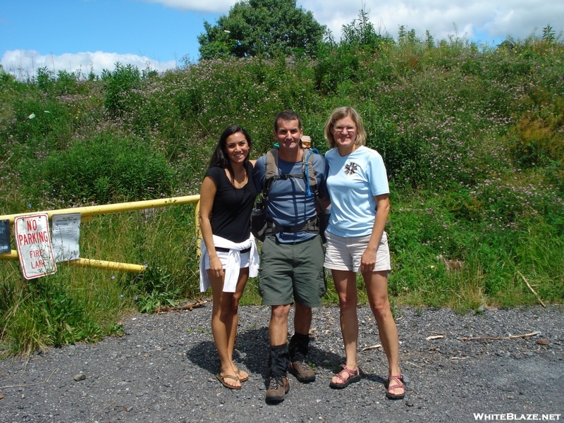 1000 Mile Hike Send Off