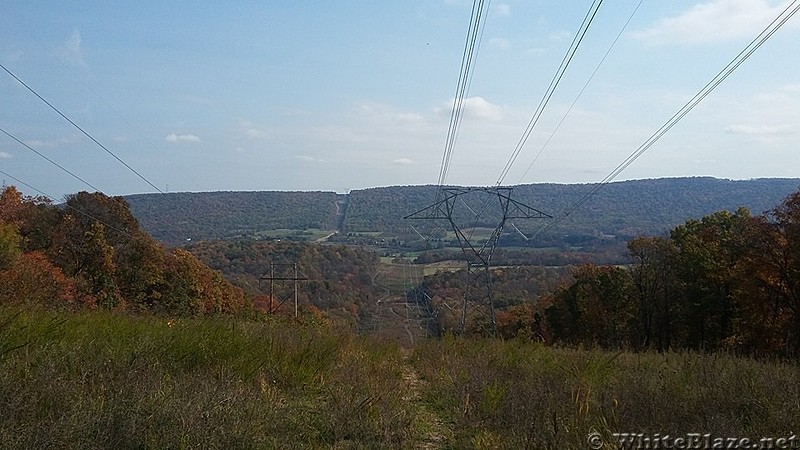 Power lines between Harper's and Blackburn