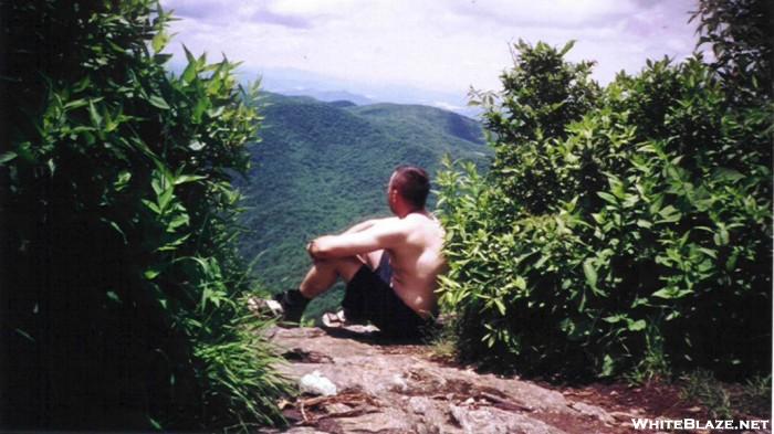 Relaxing on Standing Indian Mountain