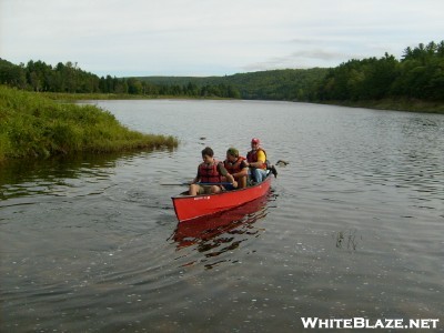 Paul Bunyan Crosses The Kennebec