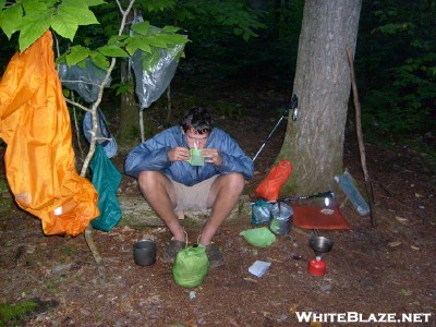 Campsite At Nahmakanta Stream, Maine