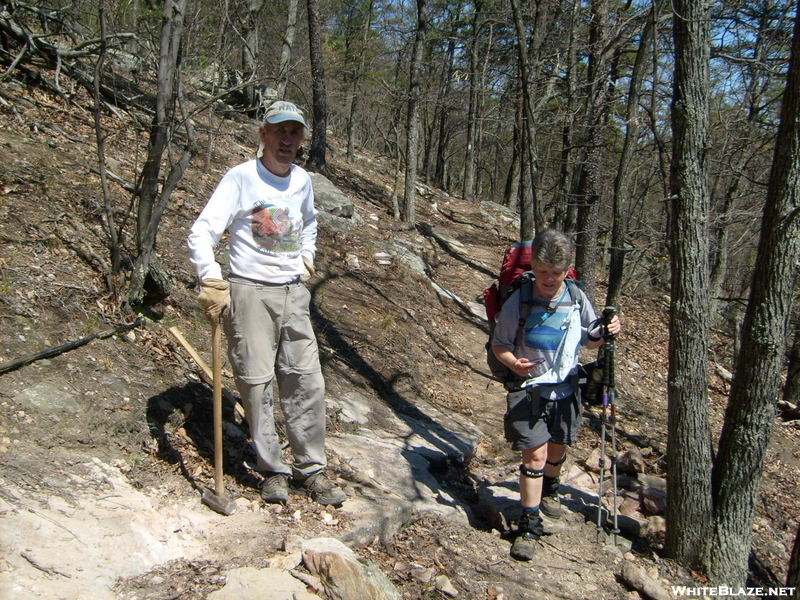 One Of The Odd Couple - A Trail Maintainer