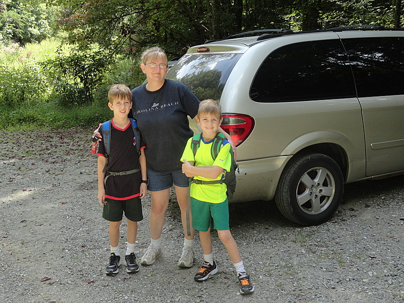 Leaving Garenflo Gap (to Hot Springs)