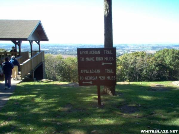 Sign in Pen Mar State Park