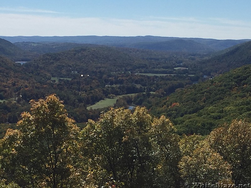 A.T. Looking South over the Housatonic from Caleb's Peak  Kent, CT