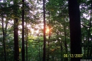 Early morning view from Top Blue Mtn.