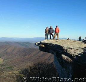 Mcafee knob in Virginia on the AT