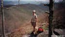 Coy during her AT '03 thru-hike