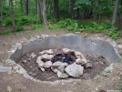 NY: Morgan Stewart Memorial Shelter, Fire Pit by refreeman in New Jersey & New York Shelters