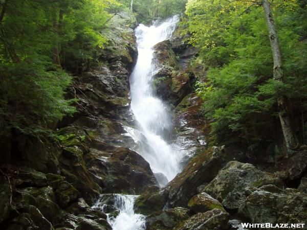 Race Brook Falls: Upper most tier