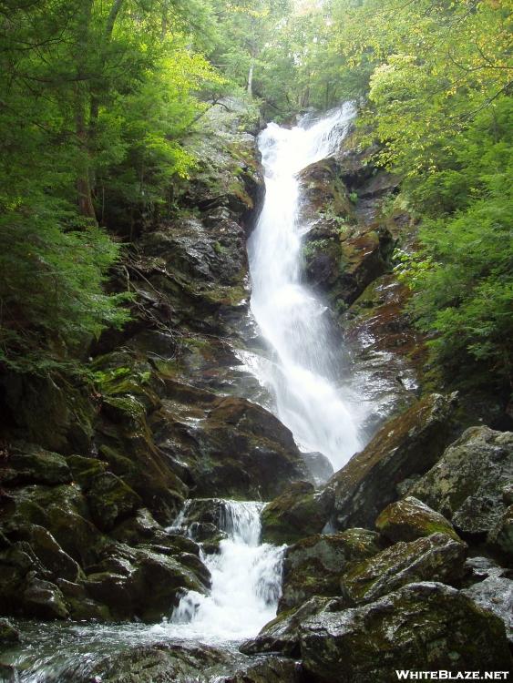 Race Brook Falls: Upper most tier