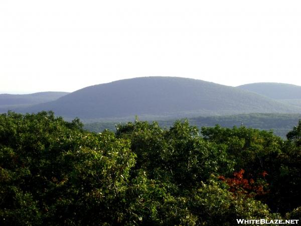 Bear Mountain (CT) from Mount Race (MA).