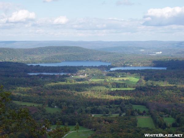 View from Lion's Head (east): Twin Lakes