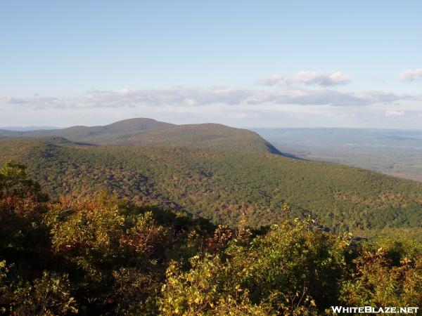 Northerly view from the summit of Bear Mountain in CT.