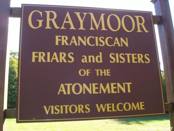 Graymoor Friary Pavillion and Campsite, NY: Main Sign