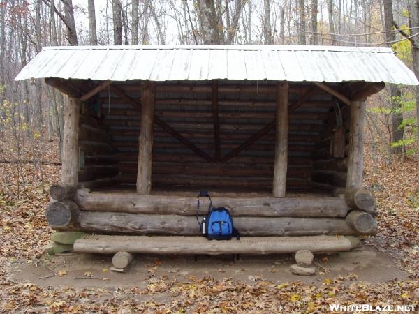 Stewart Hollow Brook Lean-to in CT: Front