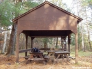 Silver Hill Campsite in CT: Pavilion Left Side